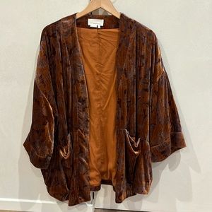 Velvet Shrug Jacket